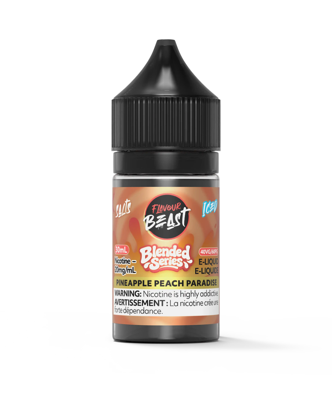 Blended Pineapple Peach Paradise Iced