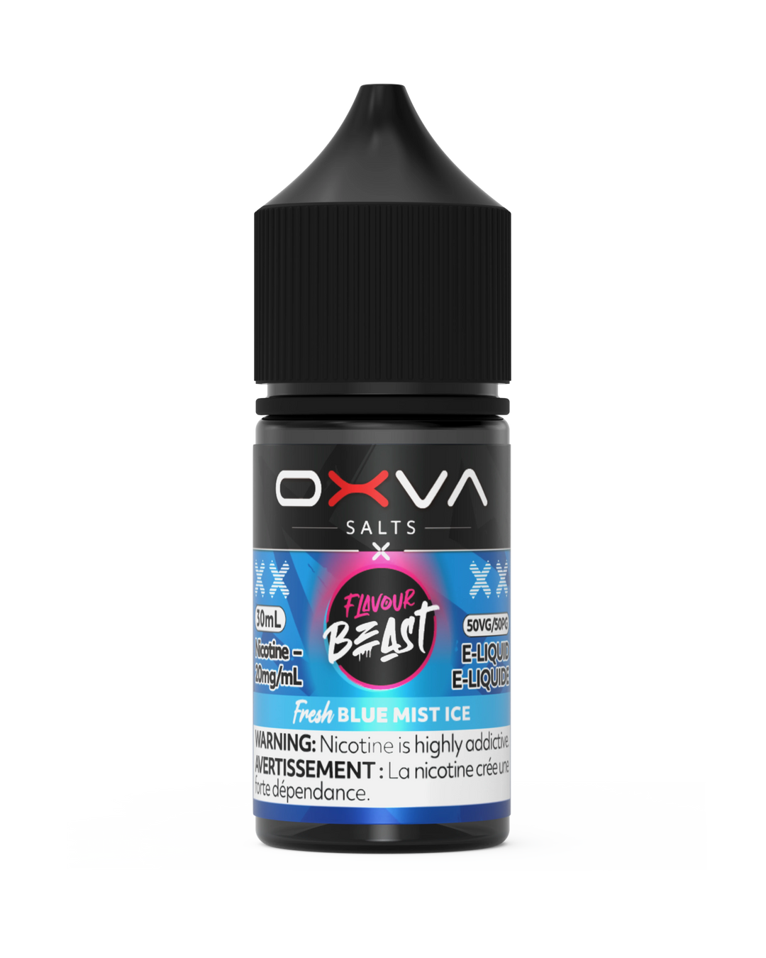 Fresh Blue Mist Ice by Flavour Beast x OXVA E-Liquid Salt