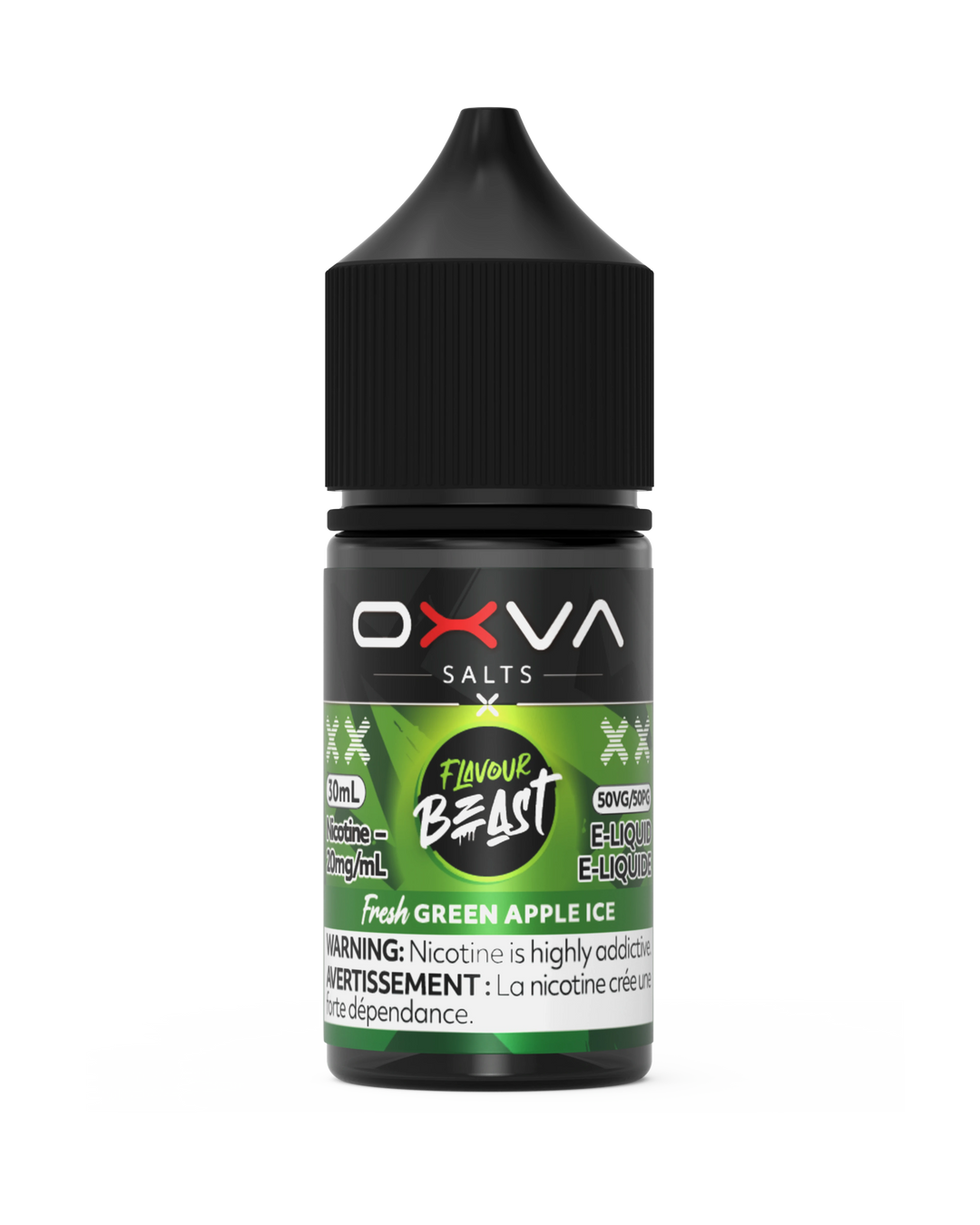 Fresh Green Apple Ice by Flavour Beast x OXVA E-Liquid Salt - view 1