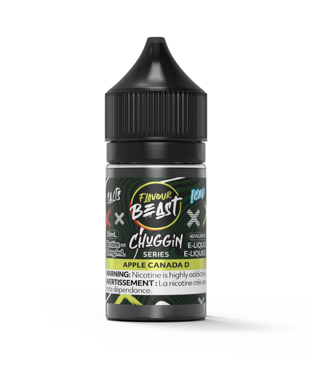 Apple Canada D Iced by Flavour Beast Chuggin' Series Salt