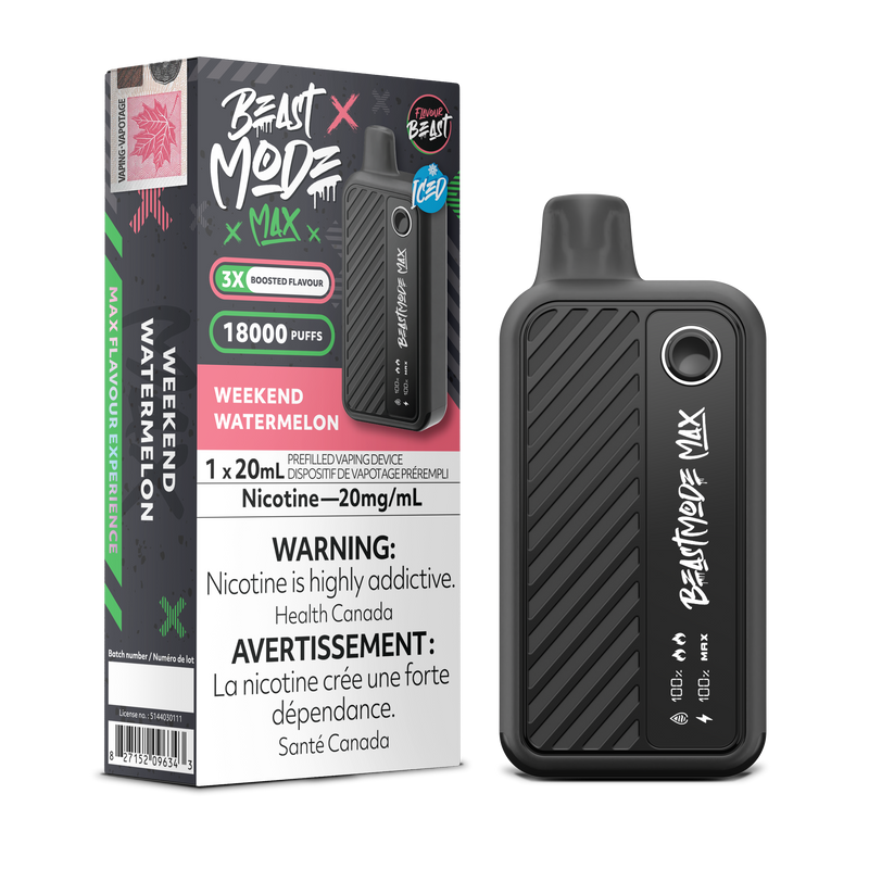 Flavour Beast Mode Max - Disposable E-Cig (PROVINCIAL) (18k Puffs)