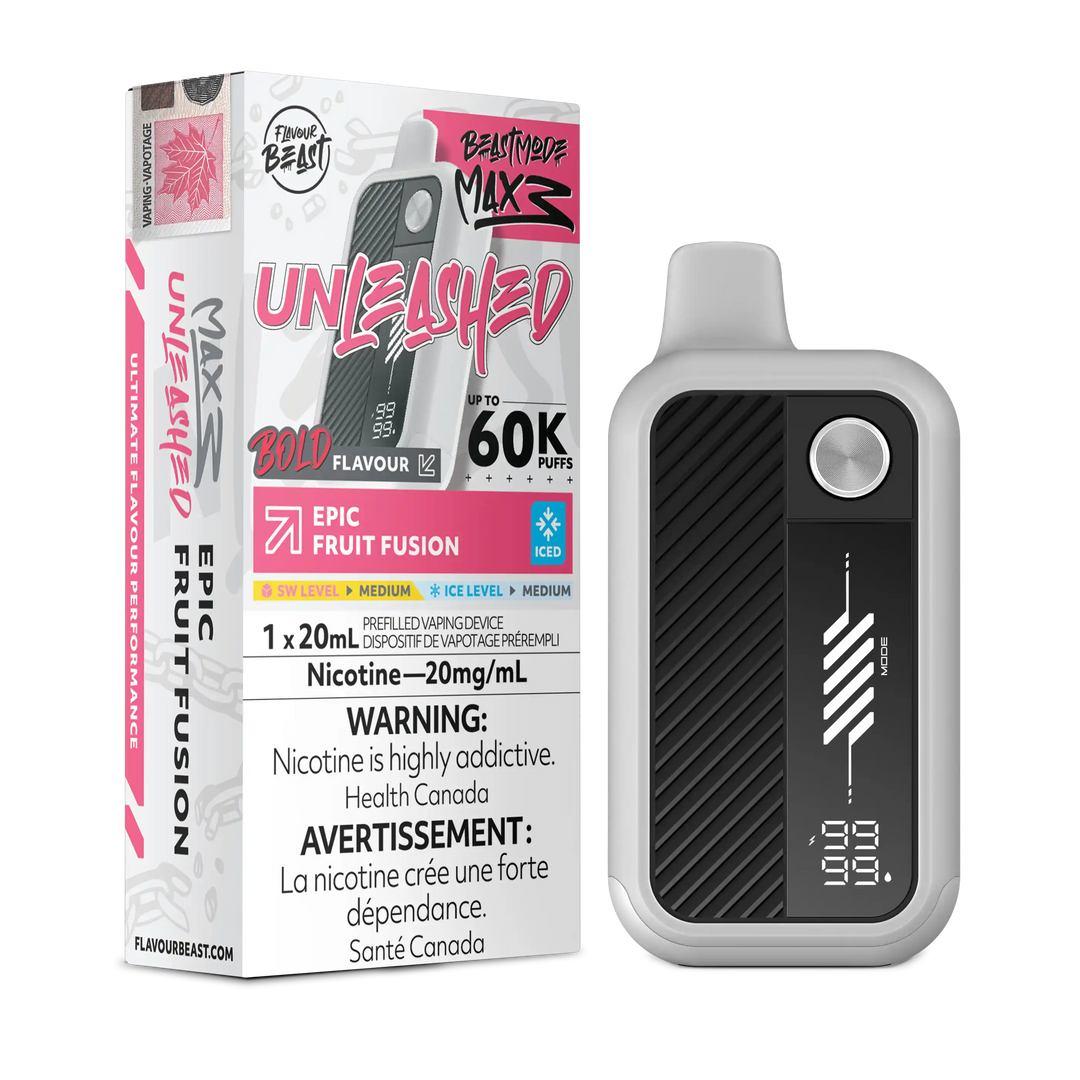 Epic Fruit Fusion Iced Flavour Beast Mode Max 3 | VIP Vape Epic Fruit Fusion Iced Flavour Beast Mode Max 3 | VIP Vape