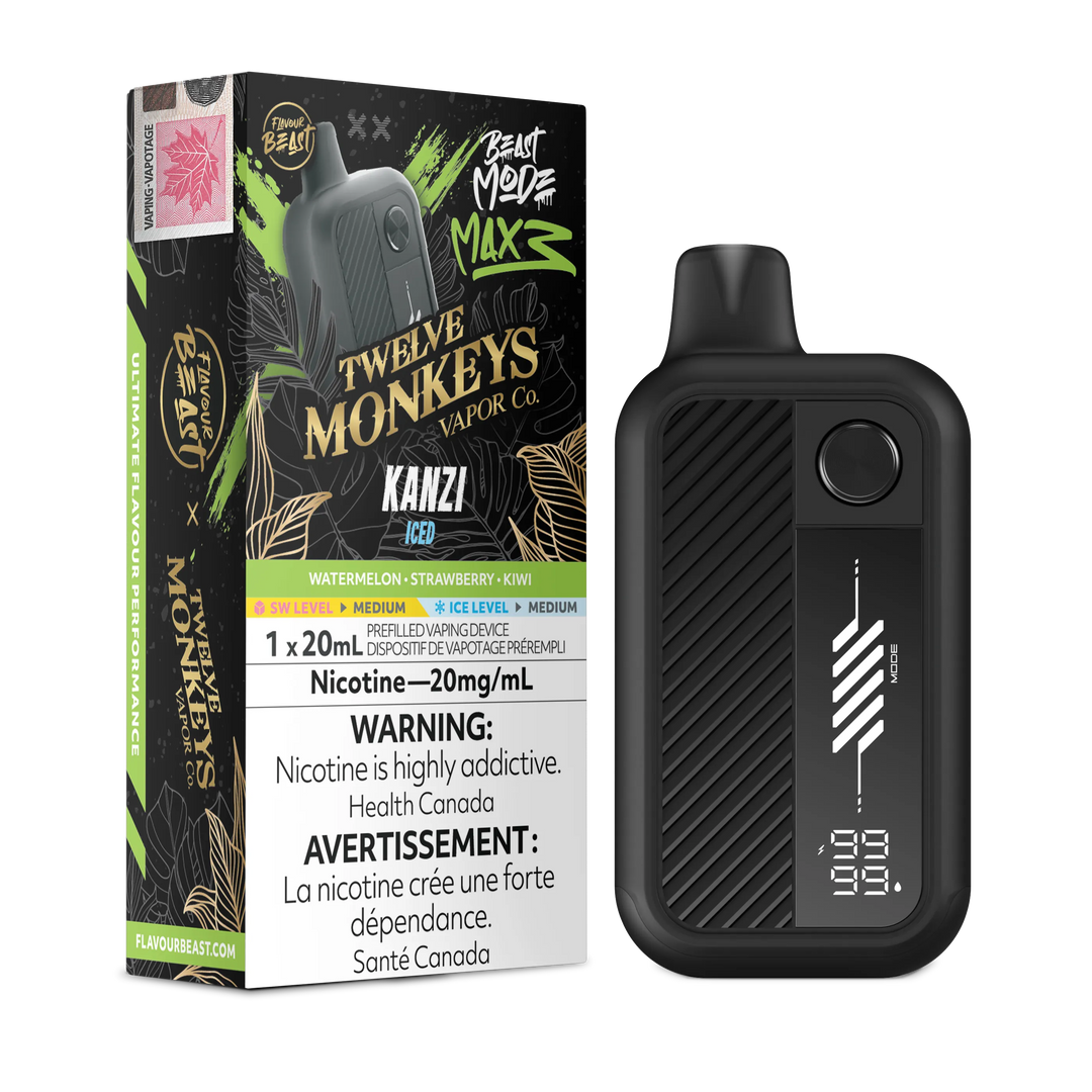 Kanzi Iced Flavour Beast Mode Max 3 - Disposable Vape 60K by FLAVOUR BEAST