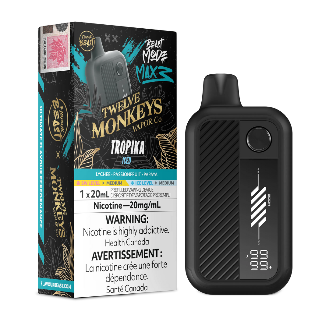 Tropika Iced Flavour Beast Mode Max 3 - Disposable Vape 60K by FLAVOUR BEAST