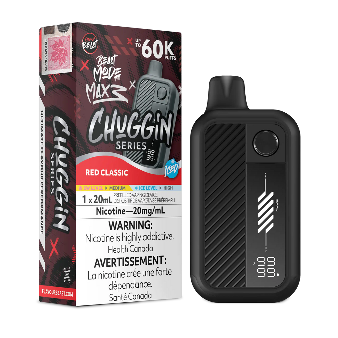 Red Classic Iced Flavour Beast Mode Max 3 - Disposable Vape 60K