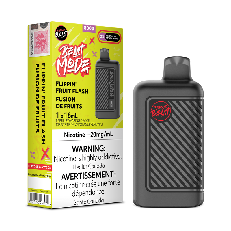 Flavour Beast Mode - Disposable E-Cig (EXCISE TAXED) (8000 Puffs)