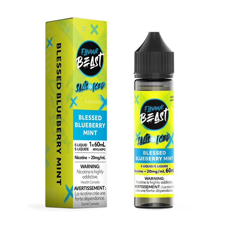 Blessed Blueberry Mint Iced by Flavour Beast Salt