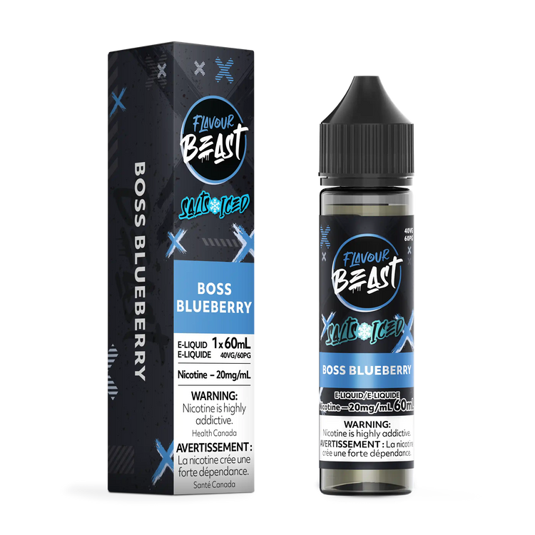 Boss Blueberry Iced by Flavour Beast Salt