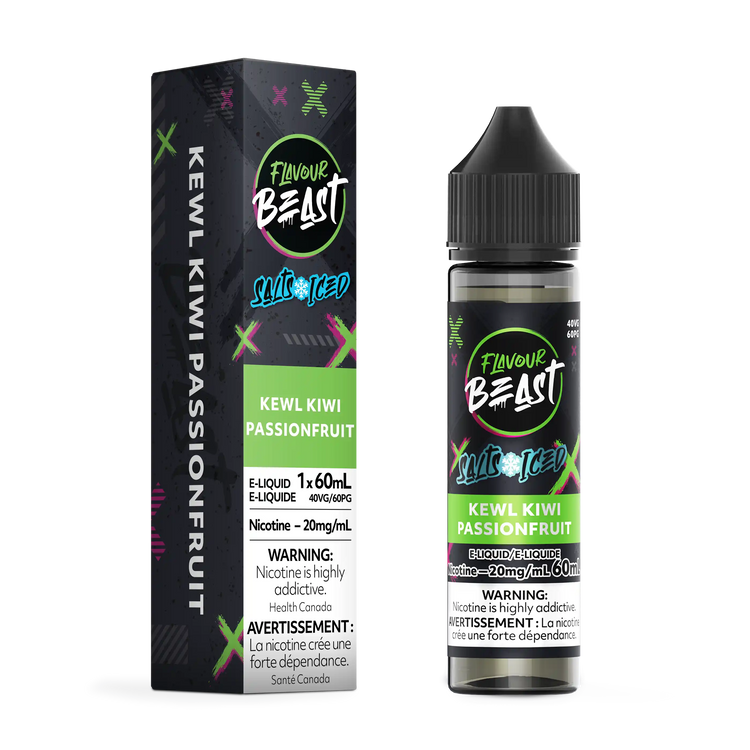 Kewl Kiwi Passionfruit Iced by Flavour Beast Salt