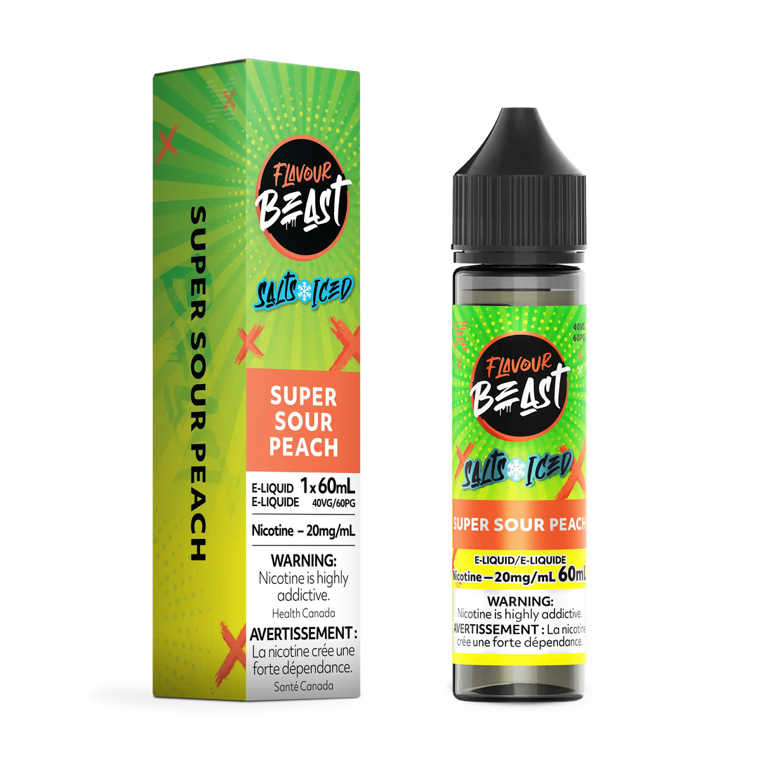 Super Sour Peach by Flavour Beast Salt