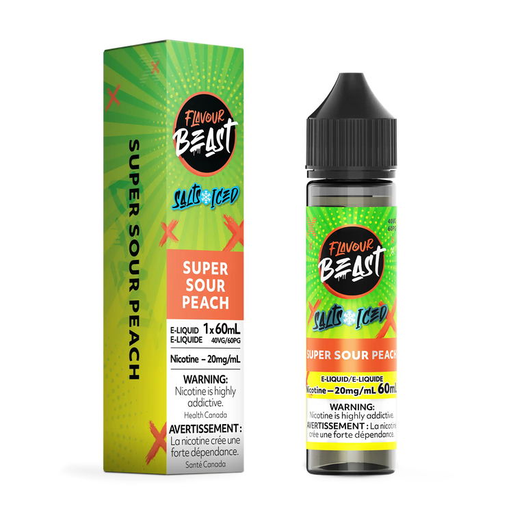 Super Sour Peach by Flavour Beast Salt