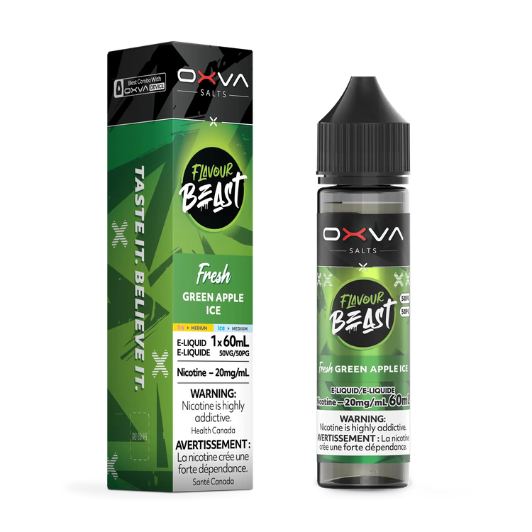 Fresh Green Apple Ice packaging