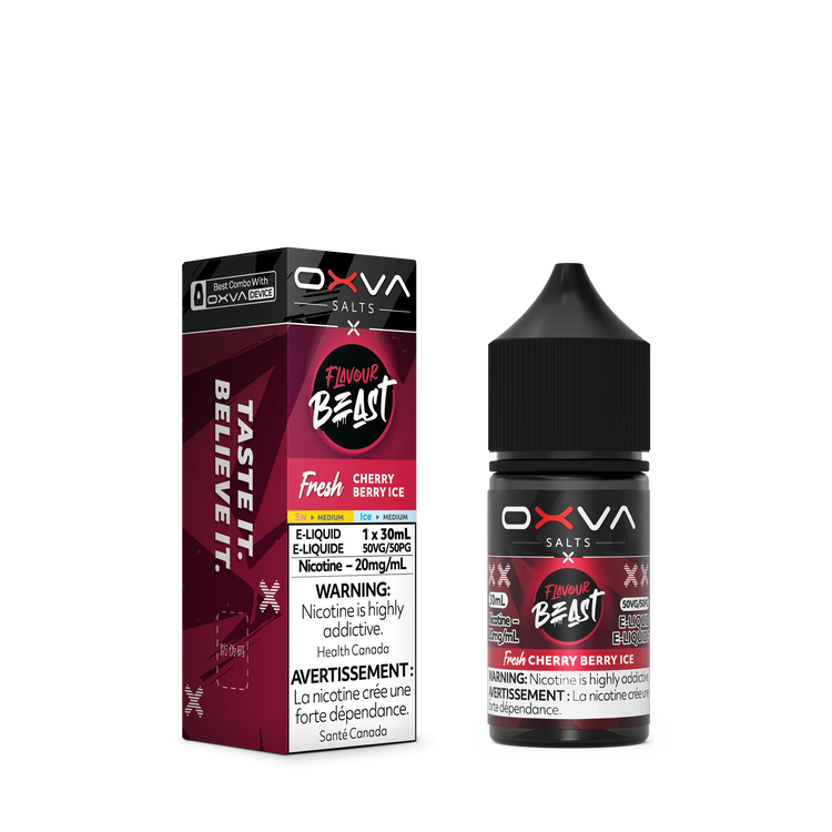 Fresh Cherry Berry Ice by Flavour Beast x OXVA E-Liquid Salt - view 2