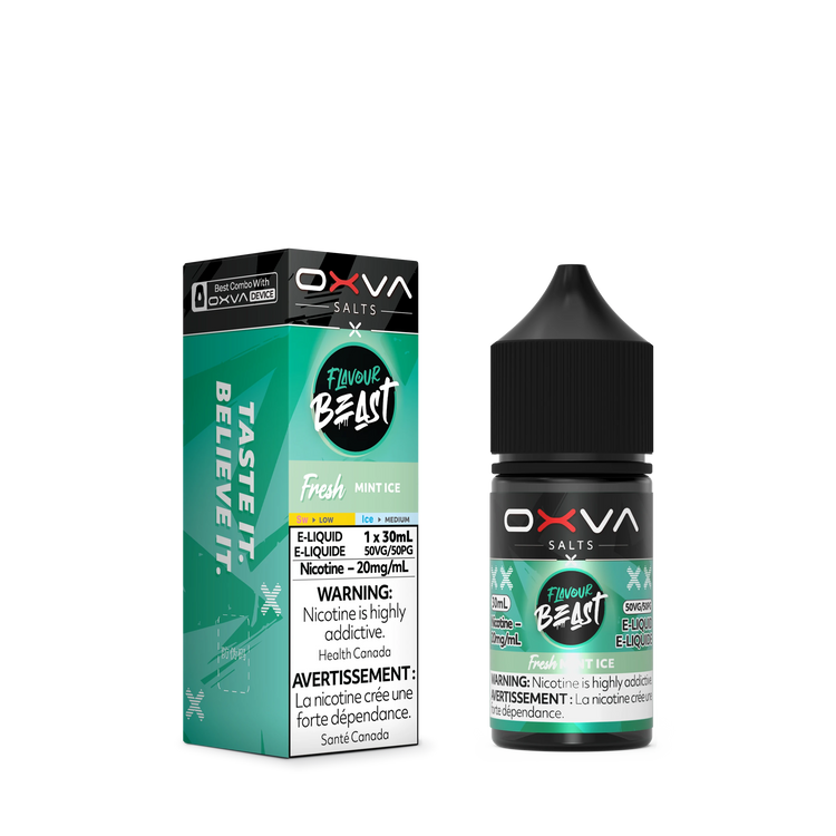 Fresh Mint Ice by Flavour Beast x OXVA E-Liquid Salt - view 2