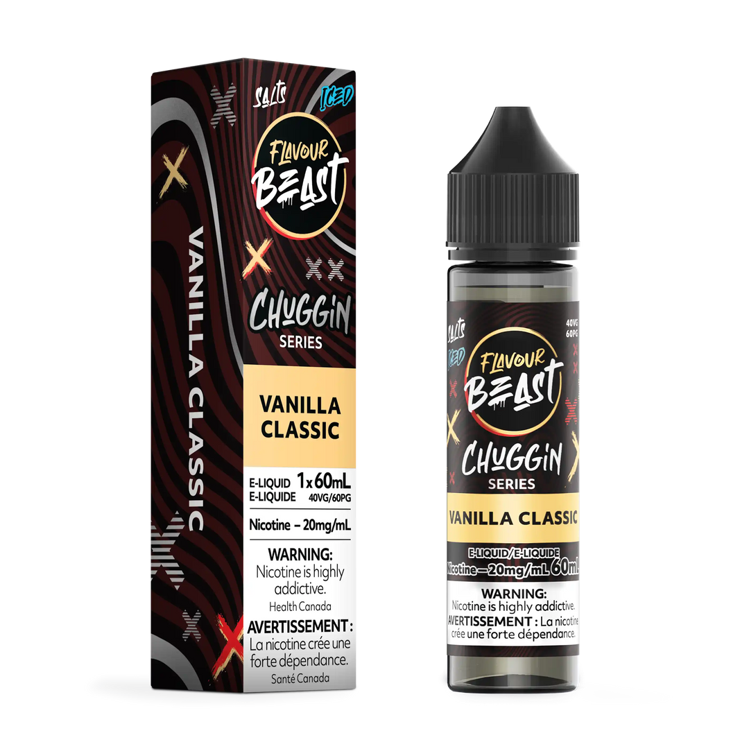 Vanilla Classic Iced by Flavour Beast Chuggin' Series Salt
