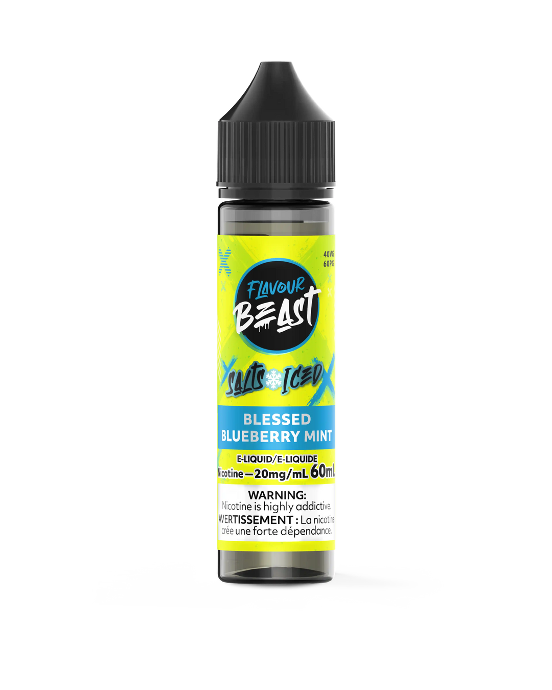Blessed Blueberry Mint Iced by Flavour Beast Salt