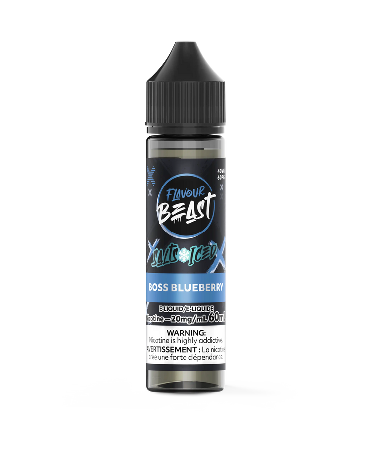 Boss Blueberry Iced by Flavour Beast Salt