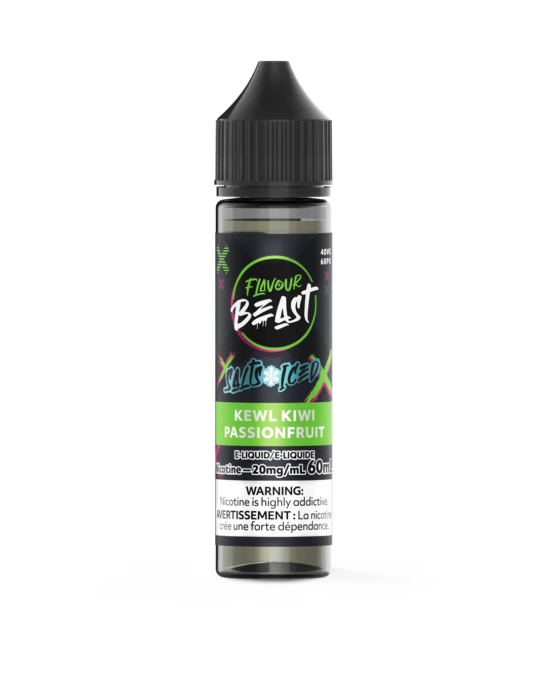 Kewl Kiwi Passionfruit Iced by Flavour Beast Salt