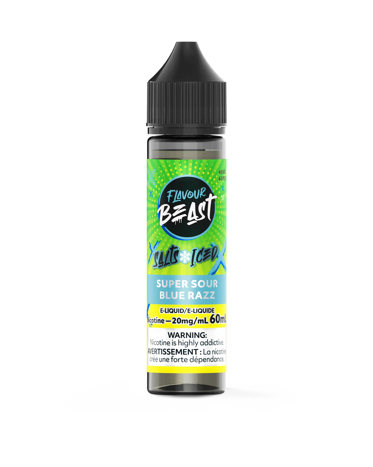 Super Sour Blue Razz by Flavour Beast Salt