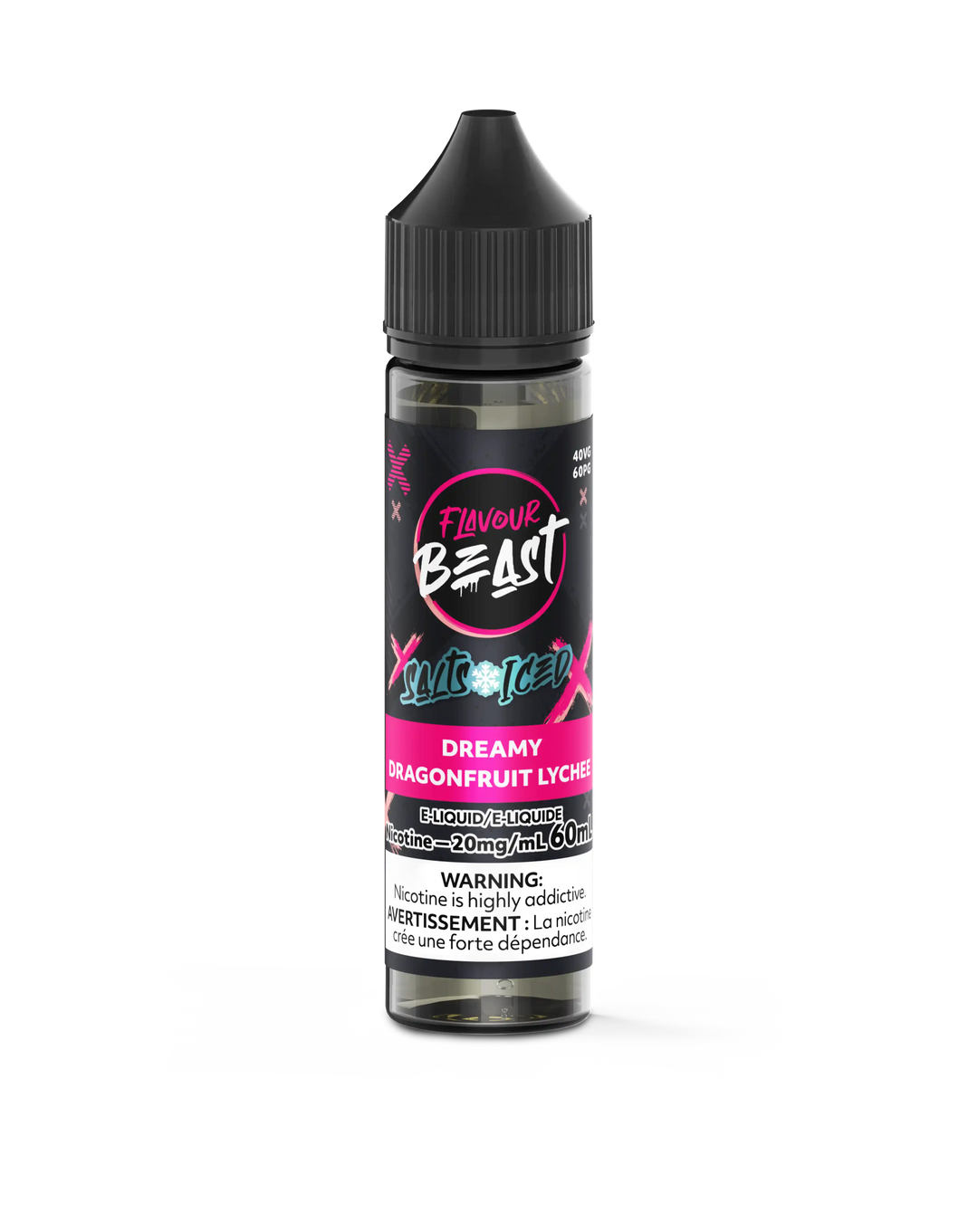 Dreamy Dragonfruit Lychee Iced by Flavour Beast Salt