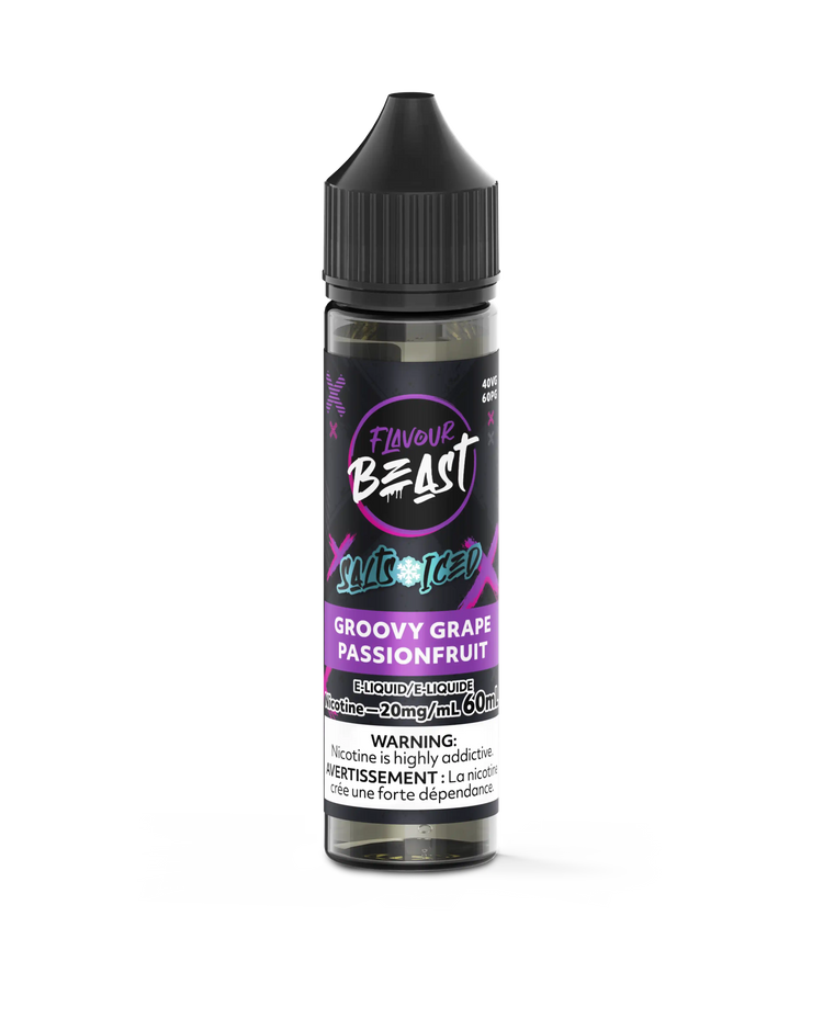 Groovy Grape Passionfruit Iced by Flavour Beast Salt