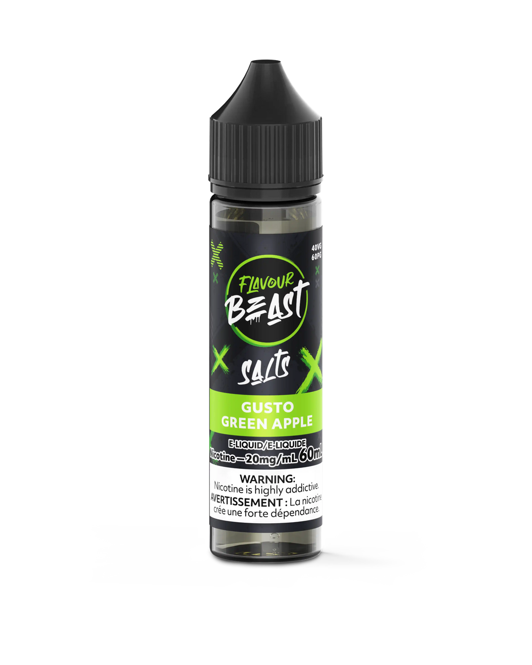 Gusto Green Apple by Flavour Beast Salt