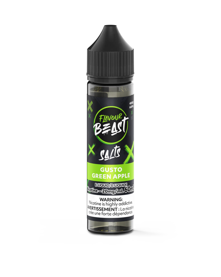 Gusto Green Apple by Flavour Beast Salt