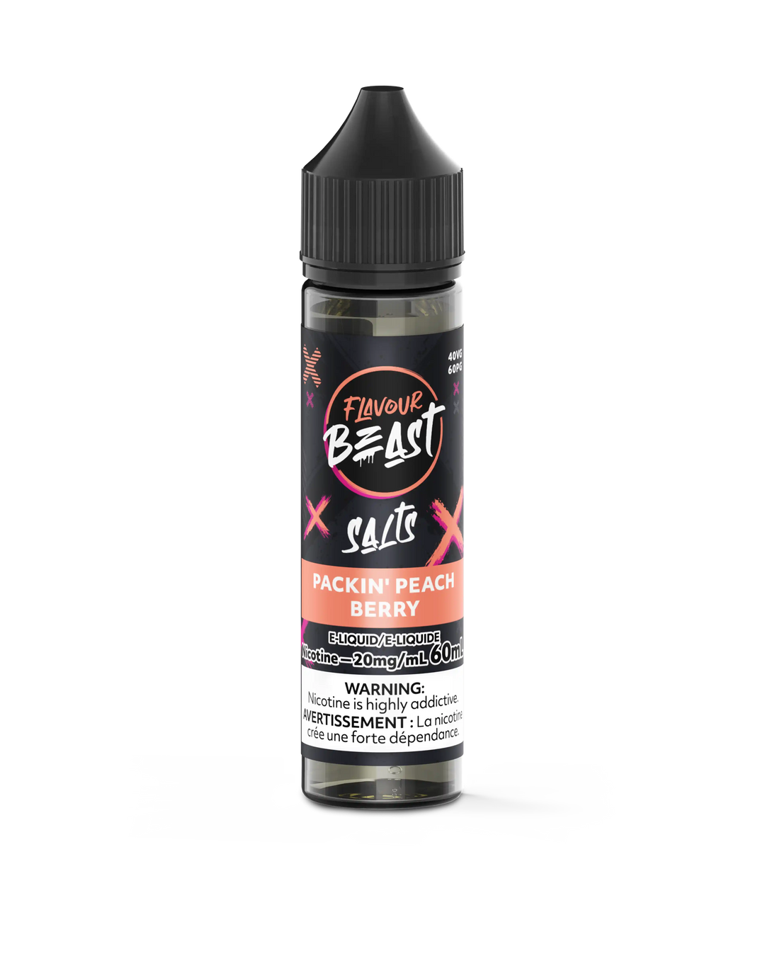 Packin Peach Berry by Flavour Beast Salt