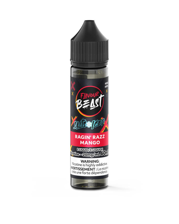 Ragin' Razz Mango Iced by Flavour Beast Salt