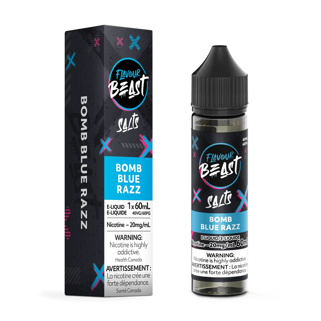 Bomb Blue Raspberry Vape Bomb Blue Razz by Flavour Beast Salt | 20 mg/mL | VIP Vape