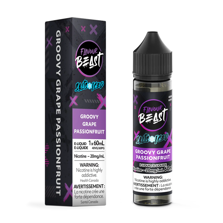Groovy Grape Passionfruit Iced by Flavour Beast Salt