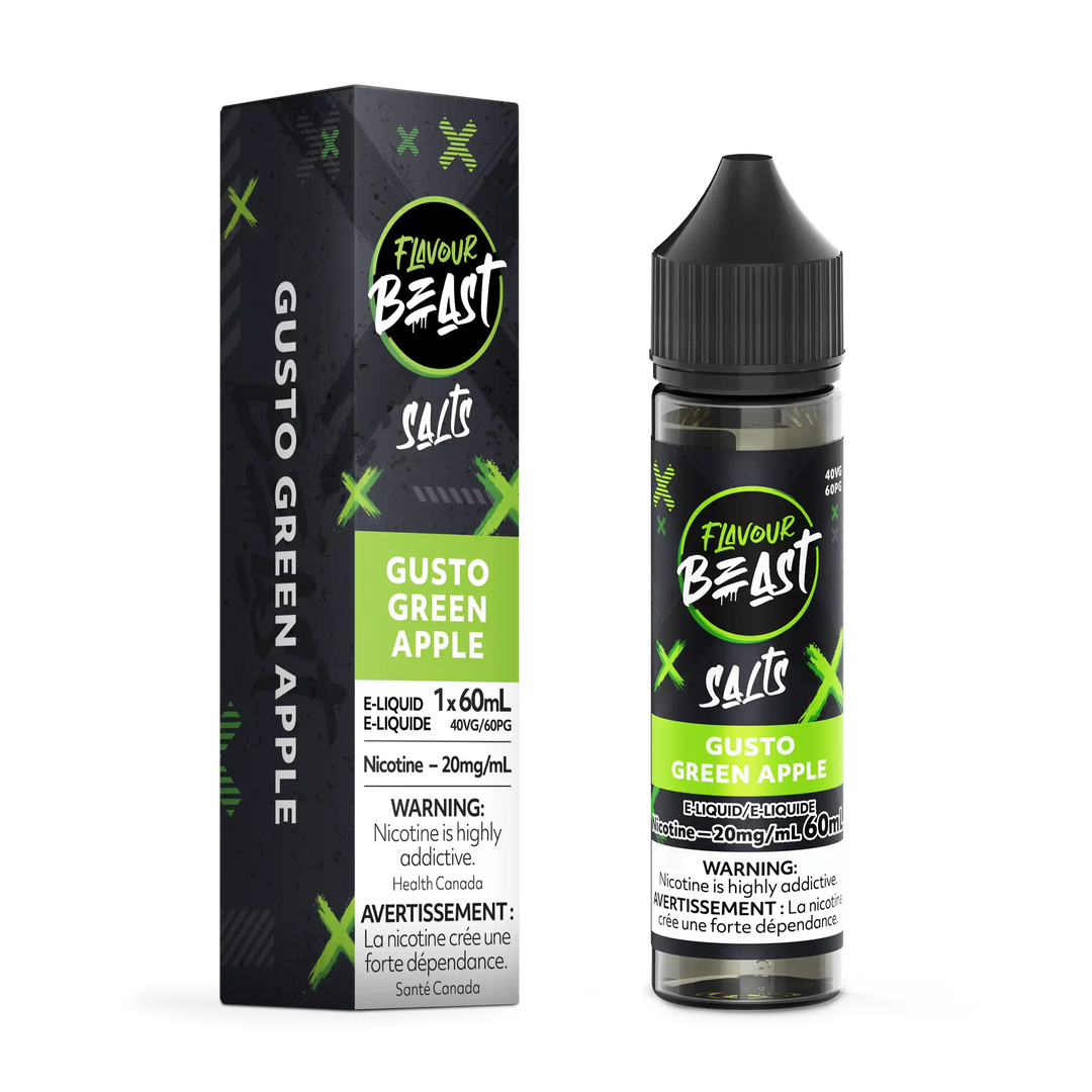 Gusto Green Apple by Flavour Beast Salt