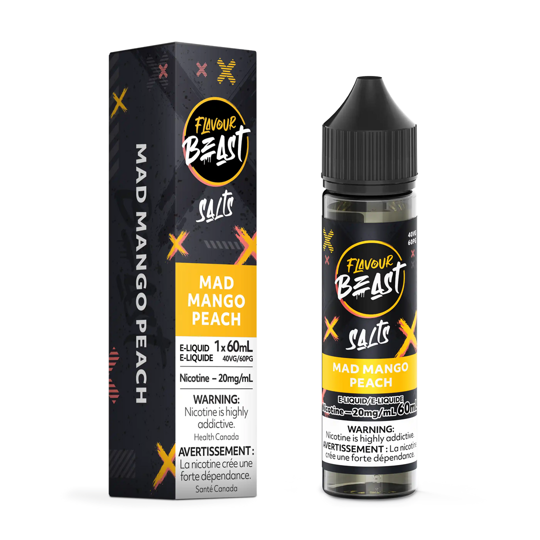 Peach Wadding Mad Mad Mango Peach by Flavour Beast Salt | 20 mg/mL | VIP Vape