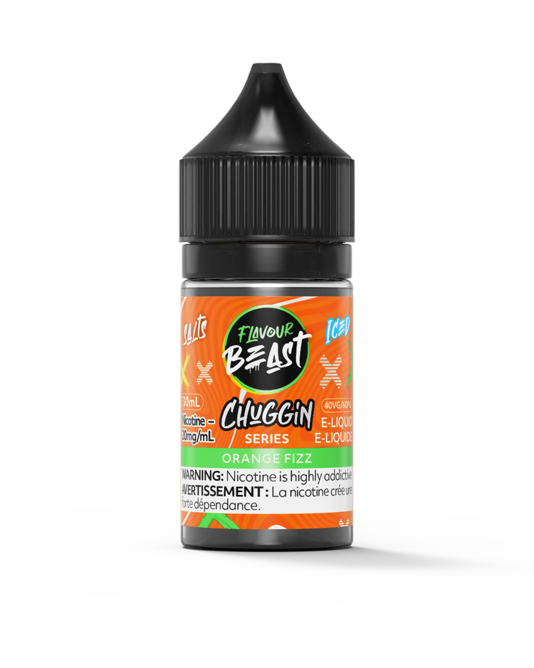 Orange Fizz Iced by Flavour Beast Chuggin' Series Salt
