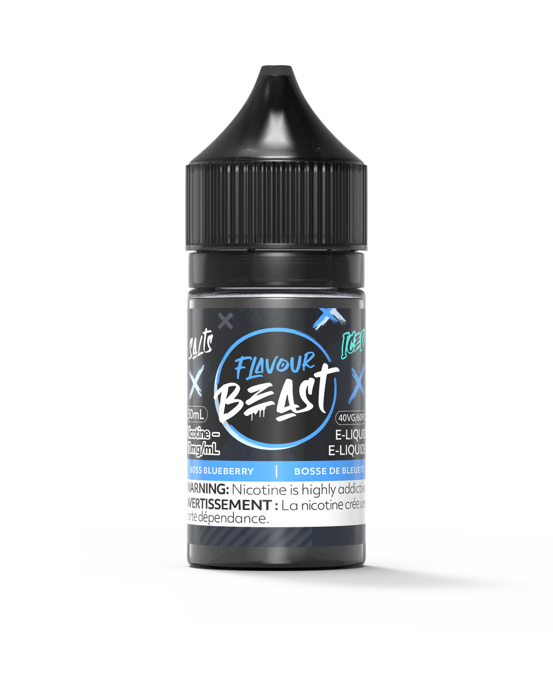 Boss Blueberry Iced by Flavour Beast Salt