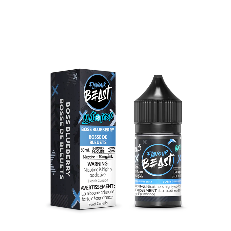 Boss Blueberry Iced by Flavour Beast Salt
