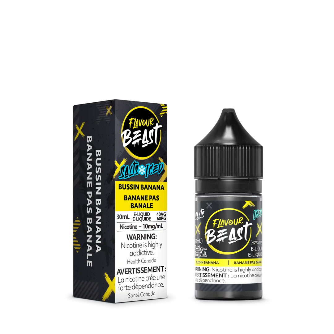 Bussin' Banana Iced by Flavour Beast Salt