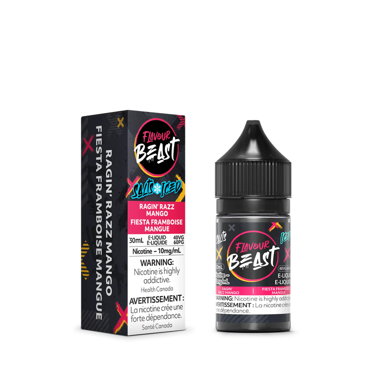 Ragin' Razz Mango Iced by Flavour Beast Salt
