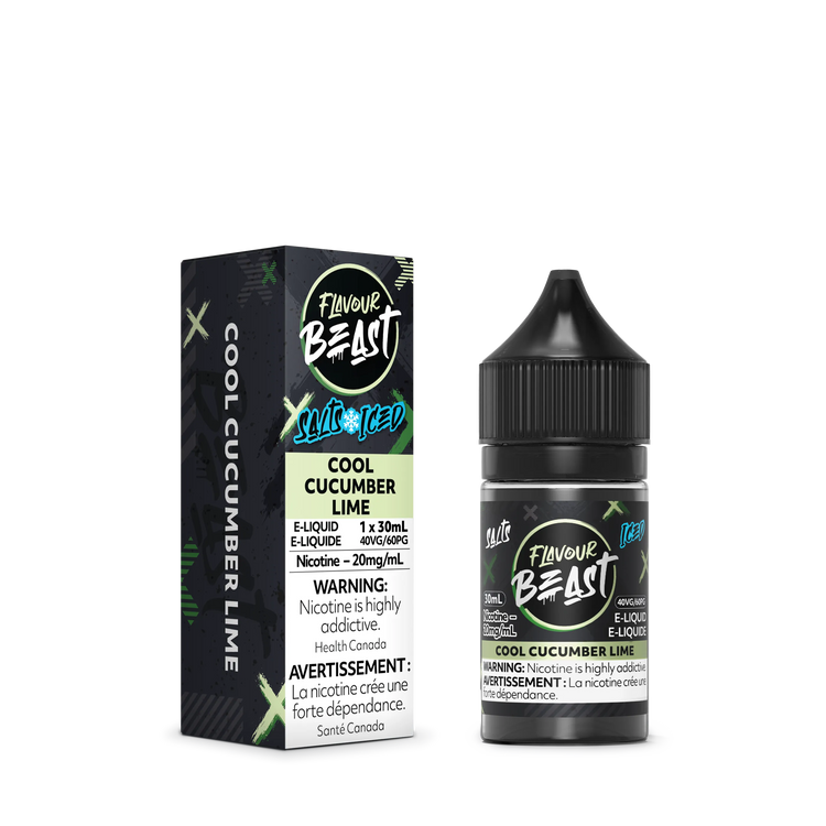 Cool Cucumber Lime Iced by Flavour Beast Salt by FLAVOUR BEAST — view 2