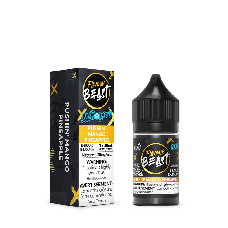 Pushin' Mango Pineapple Iced by Flavour Beast Salt by FLAVOUR BEAST — view 2