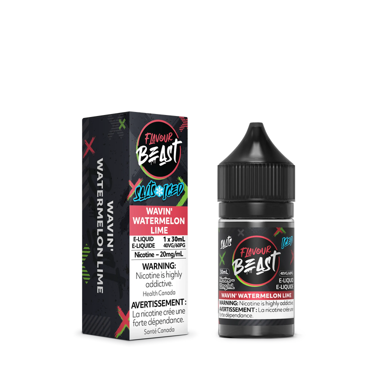 Wavin' Watermelon Lime Iced by Flavour Beast Salt by FLAVOUR BEAST — view 2
