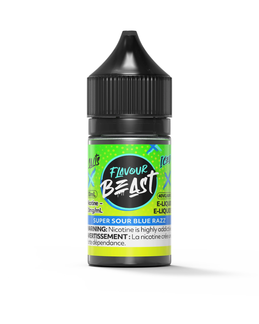 Super Sour Blue Razz by Flavour Beast Salt