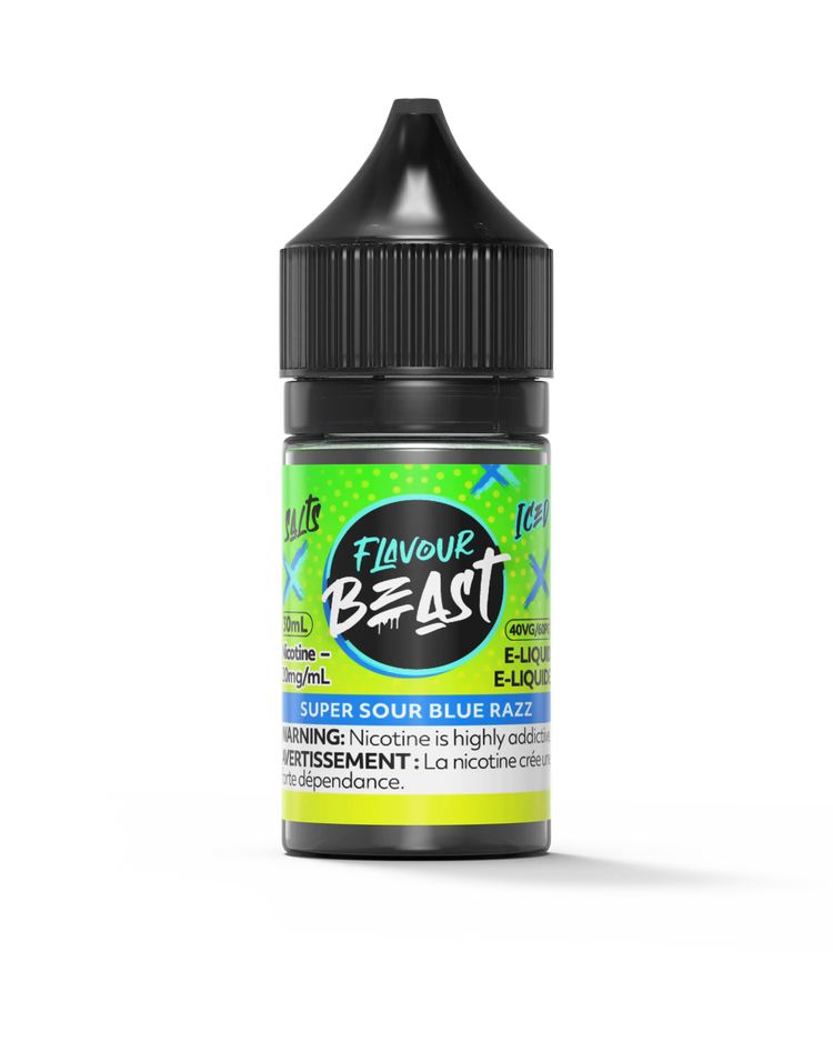 Super Sour Blue Razz by Flavour Beast Salt