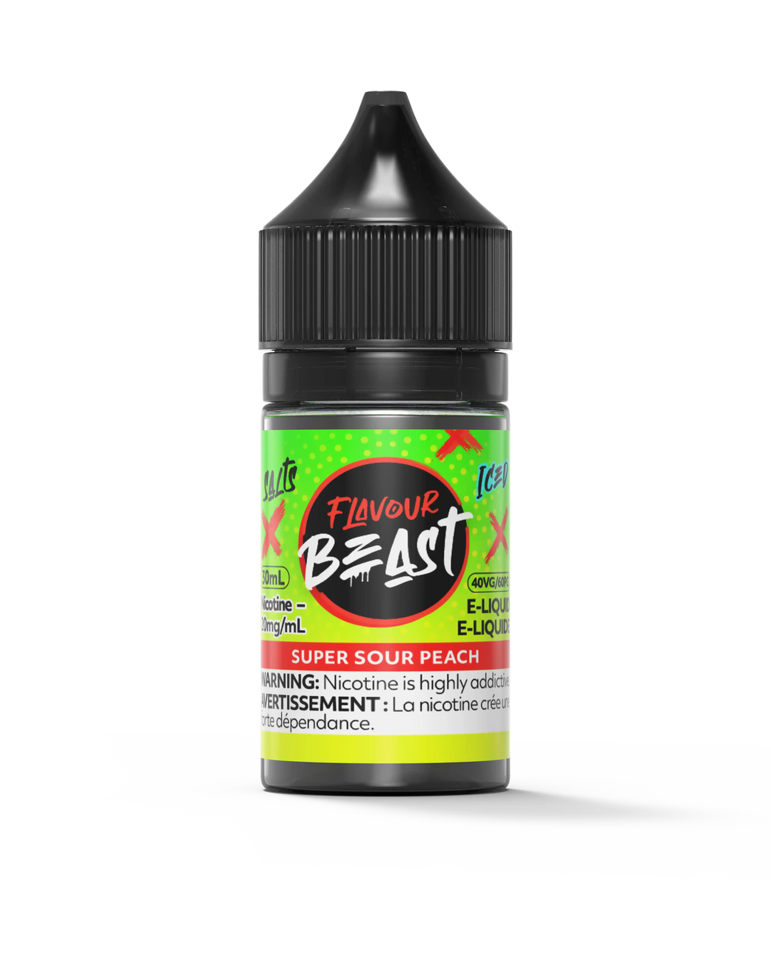 Super Sour Peach by Flavour Beast Salt