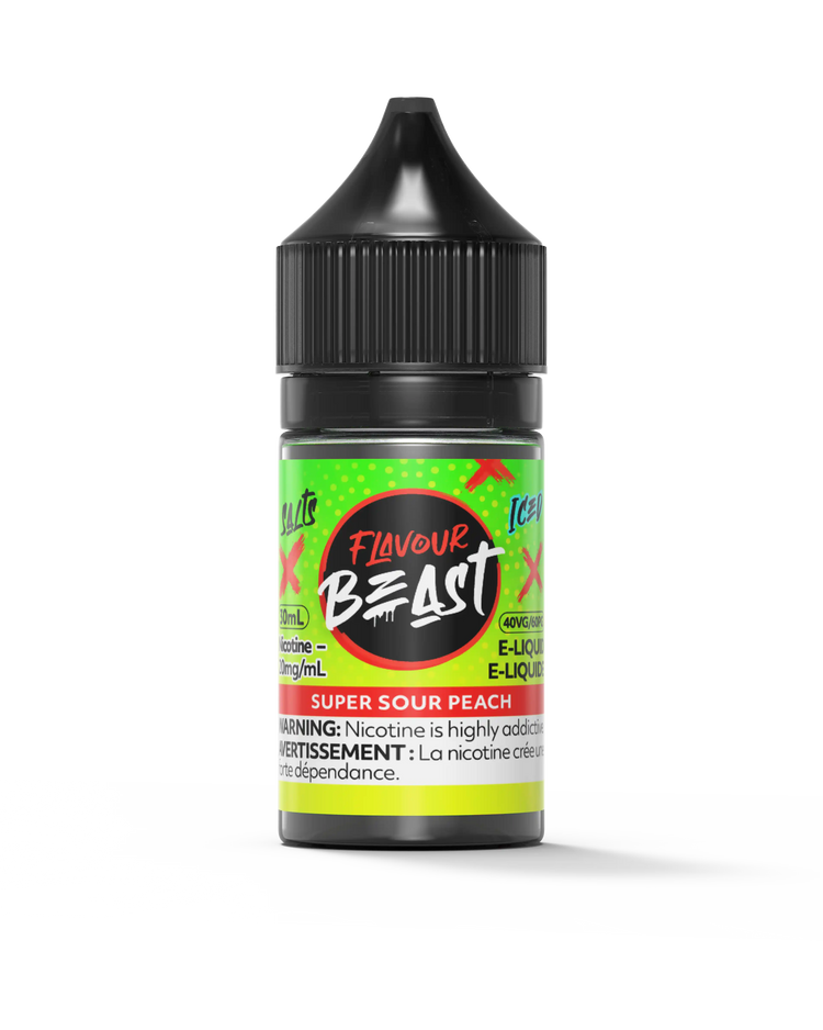 Super Sour Peach by Flavour Beast Salt