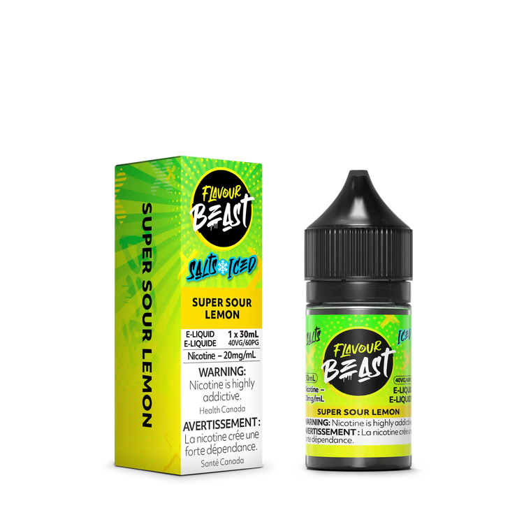 Super Sour Lemon by Flavour Beast Salt