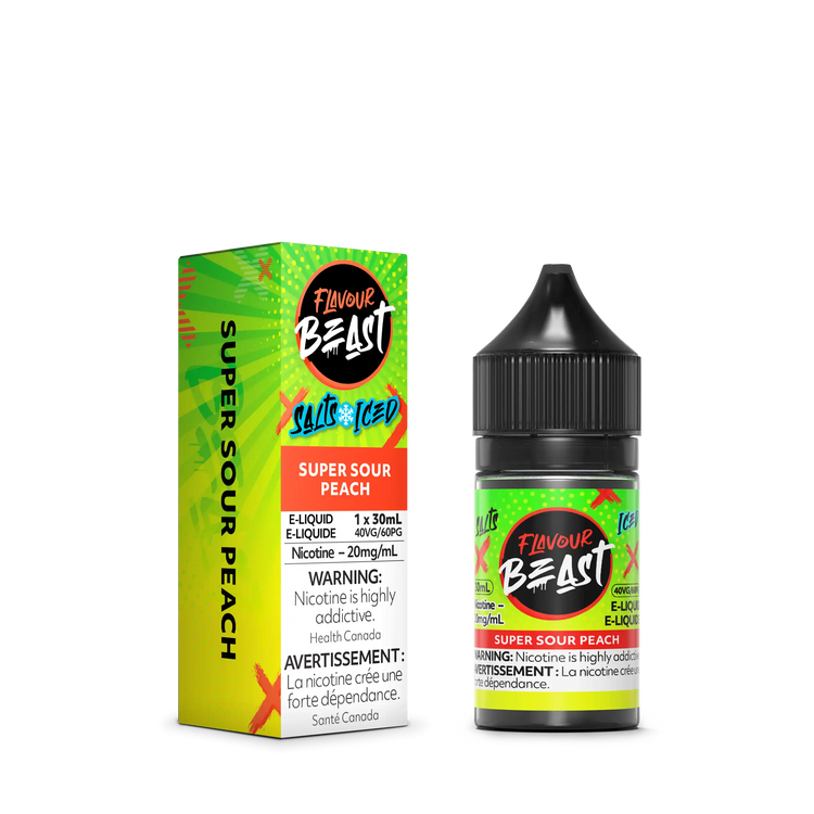Super Sour Peach by Flavour Beast Salt