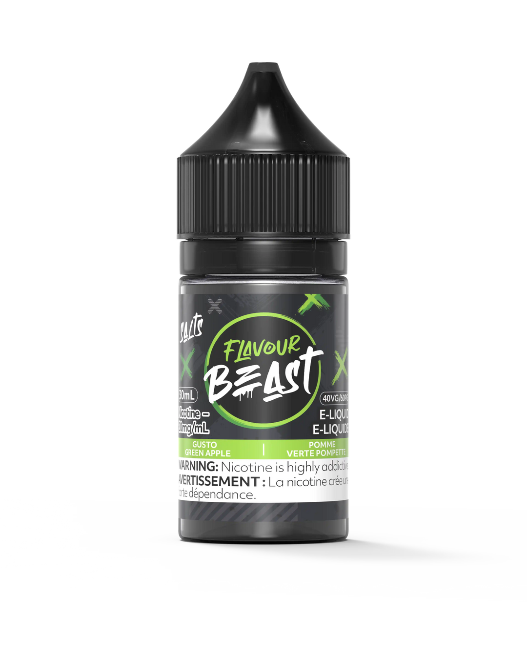 Gusto Green Apple by Flavour Beast Salt