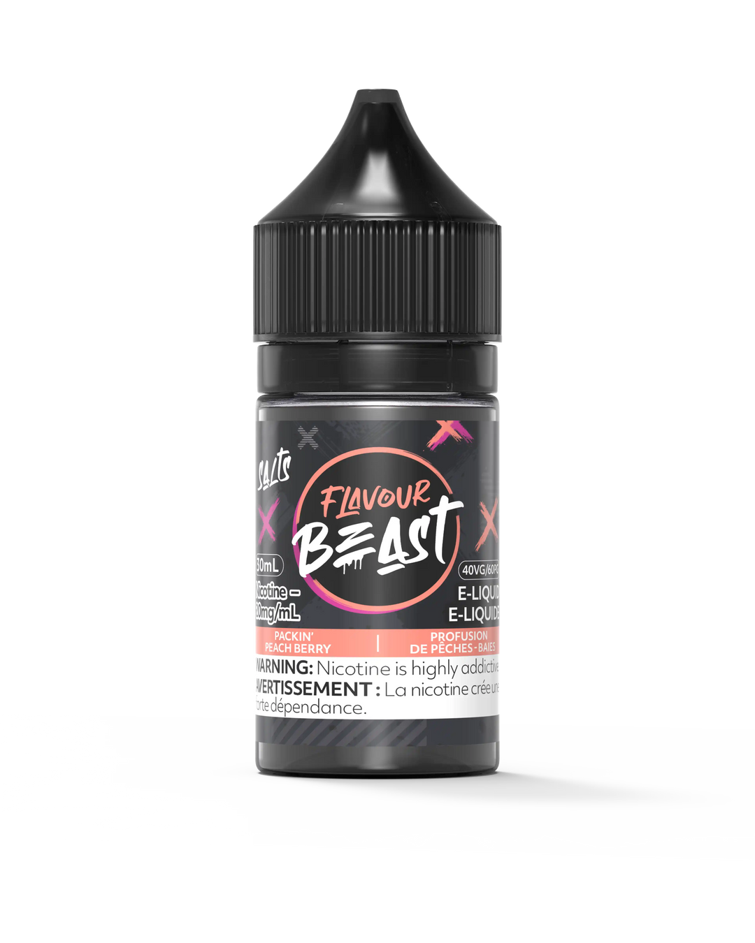 Packin Peach Berry by Flavour Beast Salt