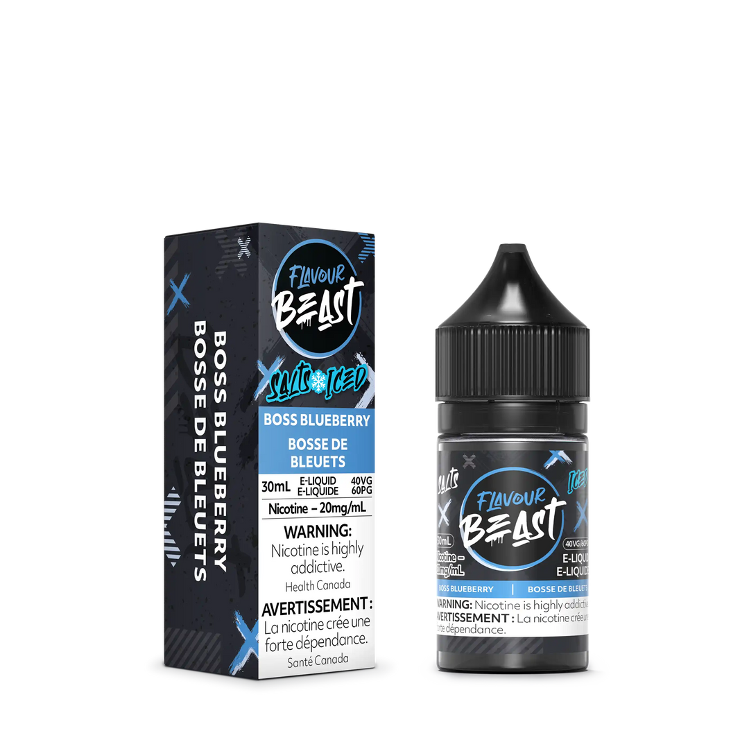 Boss Blueberry Iced by Flavour Beast Salt